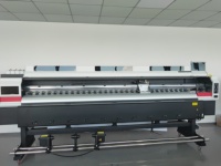 Impresora Eco Solvente de Gran Formato y Alta Velocidad de 3.2M, I3200 con 2/4 Cabezales, Impresora Digital de Inyección de Tinta para Pancartas, Vinilos y Adhesivos
