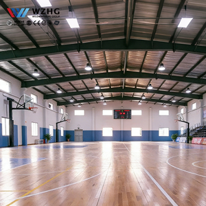 Estructura de Acero para Arena Deportiva Multifuncional, Resistente a la Carga de Nieve Estándar, Superficie Galvanizada PEB, Vida Útil de 50 Años, Certificación ISO9001 - Product Image 1