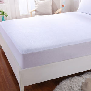 Bleached White Knitted Folding Mat Air-permeable Modern Anti-Pull Waterproof <b>Mattress</b> <b>Cover</b> <b>for</b> Home, Hotel Wholesale Vietnam - Product Image 3