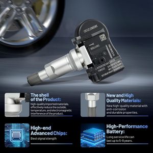 Sensore <span class=keywords><strong>TPMS</strong></span> 315MHz 1K0907253D per Sistema di Monitoraggio Pressione Pneumatici per Audi VW - Product Image 2