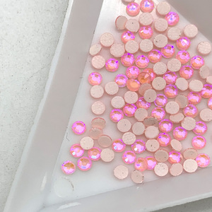 Vente directe usine – Lot de 500 grosses unités de strass thermocollants SS10 Néon Rose AB pour vêtements - Product Image 3