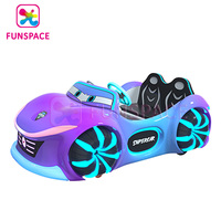Machine de simulation de conduite de voiture pour enfants, jeux d'arcade à monnayeur pour parcs d'attractions et aires de jeux