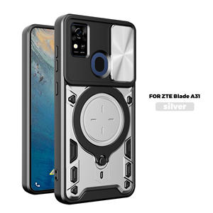 A prueba de golpes TPU PC cubierta Cámara proteger anillo titular armadura teléfono caso para <span class=keywords><strong>ZTE</strong></span> <span class=keywords><strong>Blade</strong></span> A31 - Product Image 5