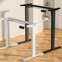 Cadre de table ordinateur bureau bureau Base debout levage Intelligent motorisé électrique télescopique hauteur réglable pieds de Table