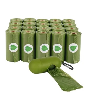 <b>Compostable</b> PLA/PBAT Corn Starch Based Material Leak-Proof & Eco-Friendly Biodegradable Portable Dog Poop <b>Bags</b> - Product Image 3