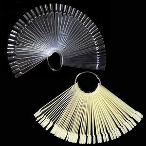 Muestras de uñas Tarjeta de color Gráfico de visualización Plantilla de esmalte de gel Consejos de Arte de uñas Soporte de muestra Práctica de esmalte de uñas Paleta acrílica - Product Image 3