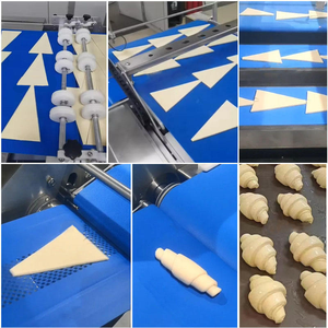 Machine automatique de fabrication de croissants surgelés et de tortillas, machine à croissants fourrés, modèle amélioré - Product Image 5