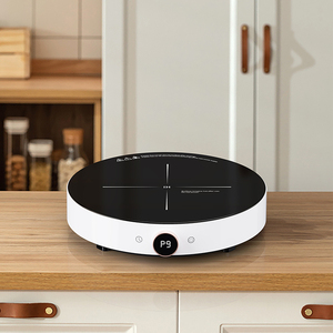 Slim cảm ứng HOB lò một <span class=keywords><strong>Burner</strong></span> tốt nhất mới nhất tấm tròn cảm ứng đung Tabletop xách tay HOB nồi - Product Image 6