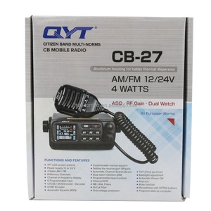 QYT CB-27 Mini communication sans fil bidirectionnelle longue portée VHF émetteur-récepteur 15W monté sur véhicule voiture pour - Product Image 6