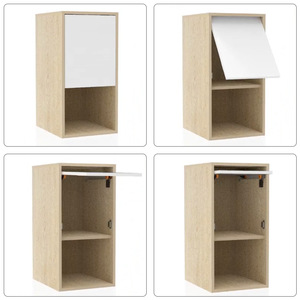 Concealed <b>Plastic</b> Lift-Up Door Guide Rail 400mm 700mm <b>Glue</b> Groove Cabinet Hardware Minimalist Design Easy Installation - Product Image 1