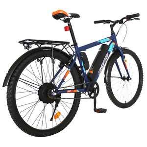 אופניים חשמליים Mtb 26 אינץ 'עם רכזת אחורי 250w מנוע מהירות אחת 36v 5.2ah 5.2ah אופניים כוח - Product Image 3