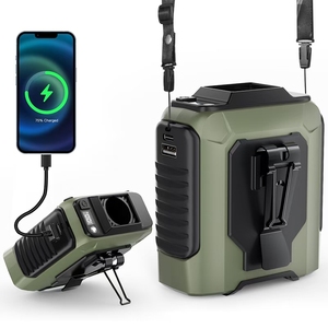 Động Cơ Không Chổi Than Tốc Độ Cao Ngoài Trời Thể Thao Eo <span class=keywords><strong>Fan</strong></span> Có Thể Sạc Lại Máy Tính Để Bàn Vành Đai Clip Cổ Treo Cá Nhân <span class=keywords><strong>Fan</strong></span> Với Ngân Hàng Điện <span class=keywords><strong>LED</strong></span> - Product Image 1