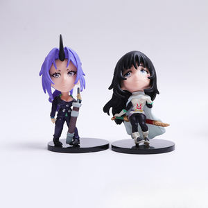 Q versión 6 uds conjunto Modelo figura de <span class=keywords><strong>Anime</strong></span> <span class=keywords><strong>Rimuru</strong></span> <span class=keywords><strong>Tempest</strong></span> figuras de acción Benimaru Shuna Shion Soei modelo muñeca - Product Image 4