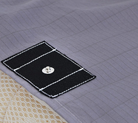 Drap de lit en coton biologique ESD de mise à la terre de 99*190 cm (39*75 pouces)