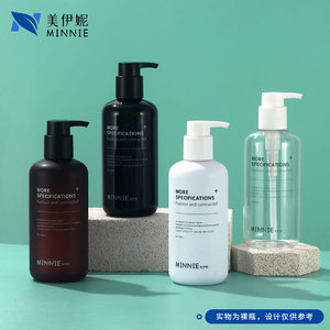 ขวดปั๊มทรงกลมมินนี่ 500 มล. พลาสติก PET แบบขุ่น สำหรับโลชั่น แชมพู ครีมอาบน้ำ - Product Image 5