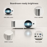 Projecteur de conférence intelligent Android WXGA 1280x800 double AW620ar 4500 Lumens