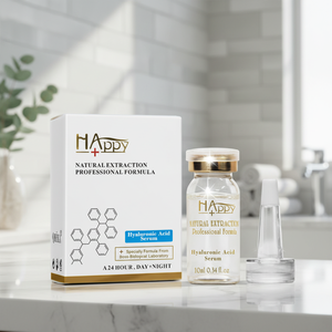 Suero de Ácido Hialurónico HAPPY, Suero Facial Hidratante Profundo, Hidrata, Retiene la Humedad, Mejora la Piel Seca, Esencia para el Cuidado de la Piel, para Todo Tipo de Piel - Product Image 1