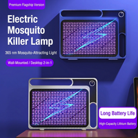 Lampe anti-moustiques électrique LED commerciale rechargeable, veilleuse USB murale à lumière violette pour chambre et camping