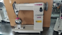 Machine à coudre industrielle RONMACK RM-6810S pour cuir, modèle spécial à bras, pour couture de perruques, nouvelle machine à aiguille simple avec moteur