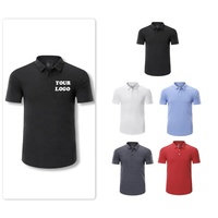 Vente en gros de polos personnalisés de haute qualité Chemises de golf en polyester et spandex Chemises polo brodées
