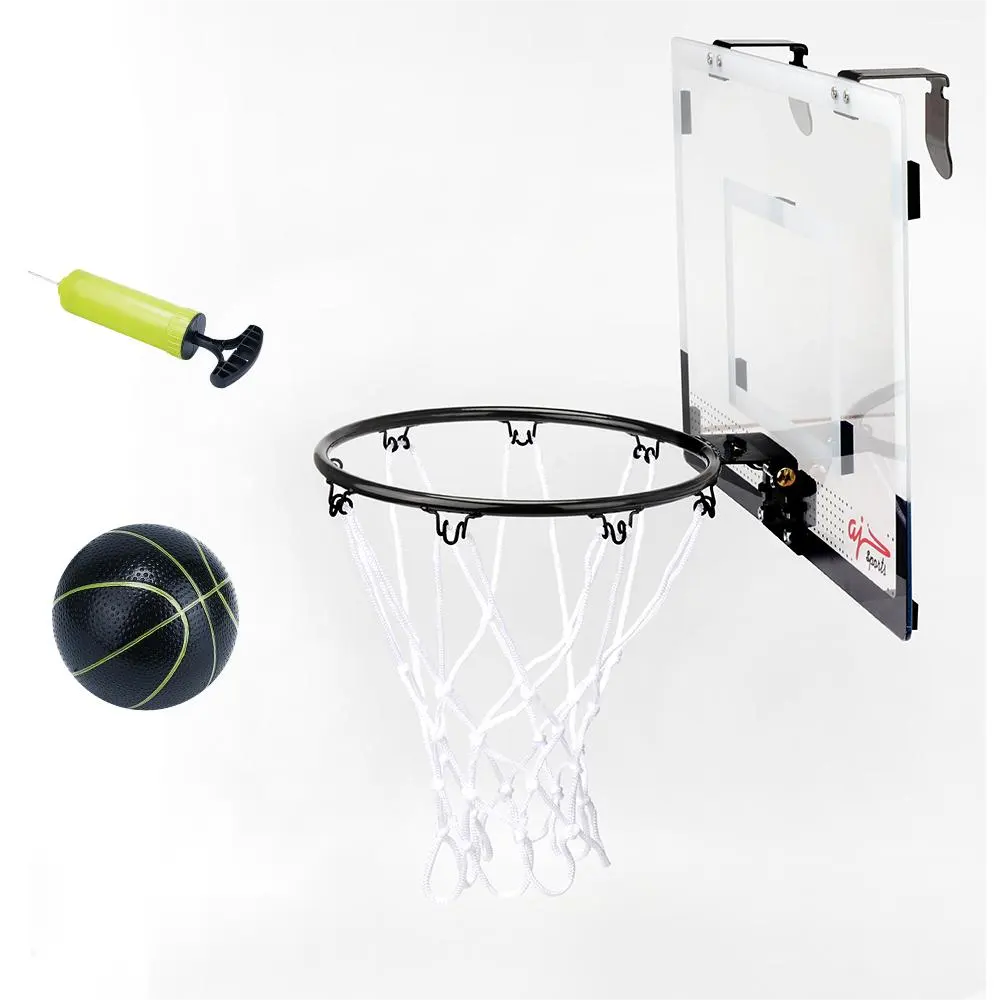 Qua cửa treo tường có thể gập lại trong nhà bóng rổ Hoop di động điều chỉnh tùy chỉnh bóng rổ Hoop cho thanh thiếu niên người lớn