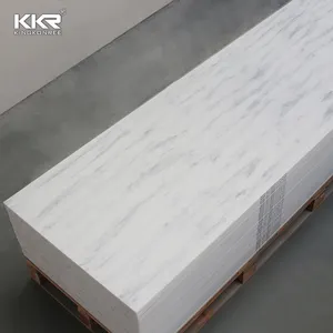 Good Quality 12mm Solid Surface Material Slab Acrylic Modified Solid Surface Sheet For Table Top