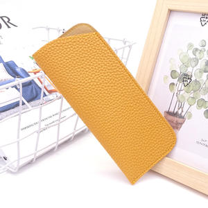 Custodia per occhiali da sole Soft Silm da donna per borsetta, alla moda sottile borsa per occhiali da sole in pelle sintetica custodia con Clip per cintura - Product Image 6