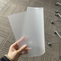 Feuille de PP naturelle mate hautement transparente de 0,15, 0,23, 0,5, 0,8 mm pour thermoformage