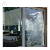 Fenêtres en verre pare-balles, portes blindées, fenêtres en verre résistant aux balles, fenêtres et portes en aluminium