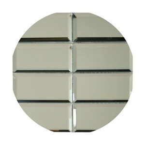 4MM Beveled Edge Rectangle Beveled Mirror Tiles Beveled Mirror Trips Beveled Glass Mirror - Product Image 4
