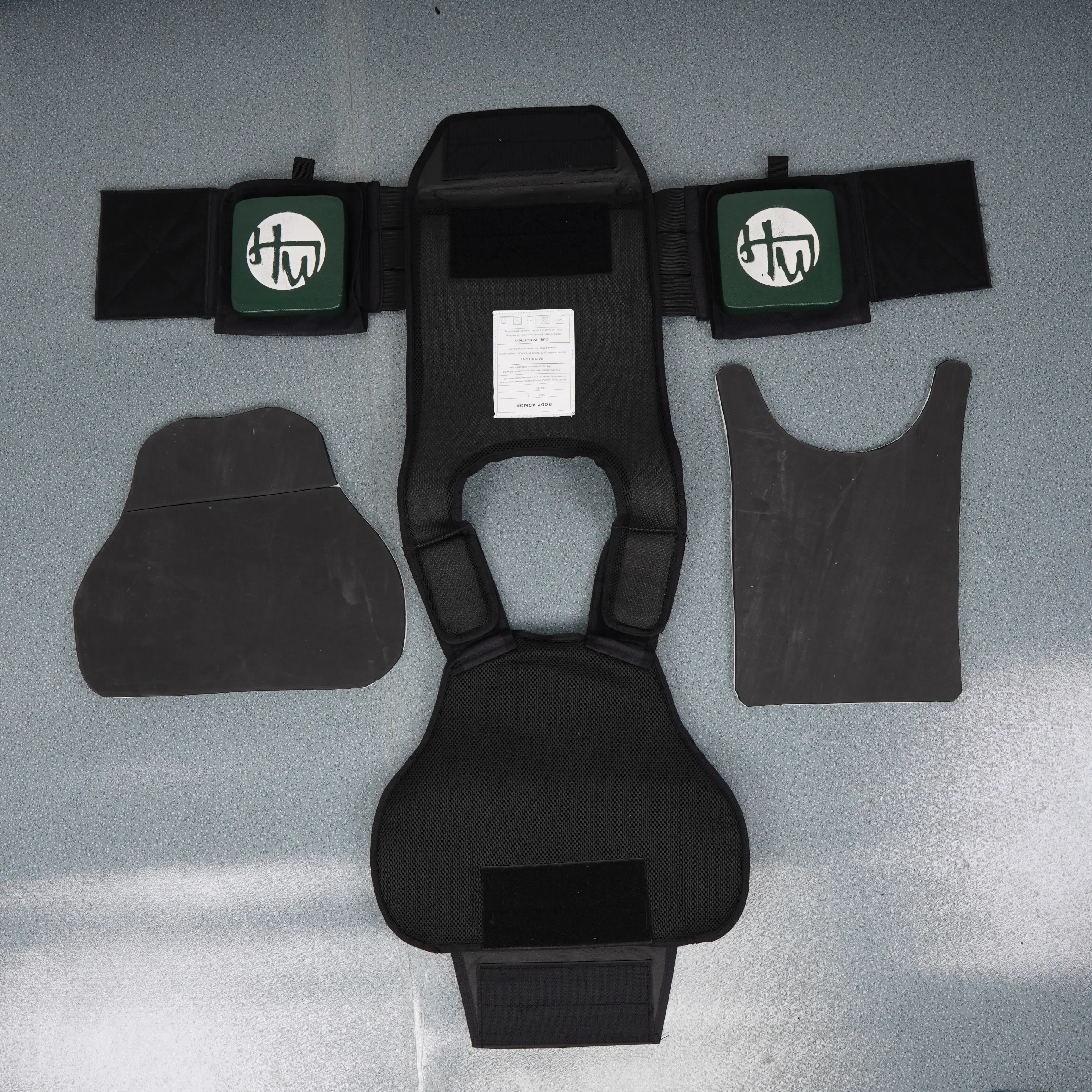 2023 Tactical Vest Pe Hard Armor Plate Safety Vest Molle Plate Carrier Vest