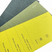 New Hot Sale Color Cardboard Artist Green Series Colored Paperboard Sheets for Binding Gift Box Menus
