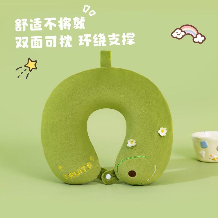Mousse à mémoire de forme de dessin animé-série de fruits chérie-avocat