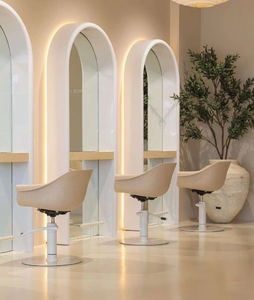 Table <span class=keywords><strong>de</strong></span> maquillage haut <span class=keywords><strong>de</strong></span> gamme avec miroir à lumière LED <span class=keywords><strong>pour</strong></span> <span class=keywords><strong>salon</strong></span> <span class=keywords><strong>de</strong></span> <span class=keywords><strong>coiffure</strong></span>, miroir <span class=keywords><strong>de</strong></span> <span class=keywords><strong>salon</strong></span> <span class=keywords><strong>pour</strong></span> femmes, miroir <span class=keywords><strong>de</strong></span> <span class=keywords><strong>salon</strong></span> avec étagère en bois - Product Image 2