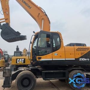 Excavadora de Ruedas Usada Hyundai 210W-9 Mini, 21 Toneladas, 2023, Buen Estado, Componentes Principales: Motor, Bomba, Engranaje, Corea - Product Image 4
