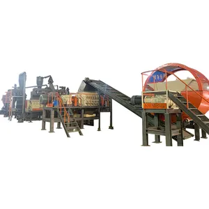 Saudi Arabia Tyre shredder plant waste tire recycling tire recycling factories