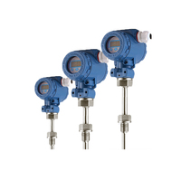 Transmitter Temperatur Terintegrasi Presisi Tinggi Dengan Layar Digital Output 4-20mA RS485 Sensor Pt100 Rtd Anti Ledakan
