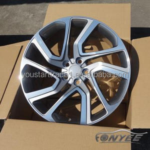 YQ suministro directo de fábrica 5X108 5X120 llantas de coche 20 21 22 pulgadas llantas de ruedas de aleación de aluminio para <span class=keywords><strong>Land</strong></span> <span class=keywords><strong>Rover</strong></span> 2023 <span class=keywords><strong>2022</strong></span> modelo de coche - Product Image 4