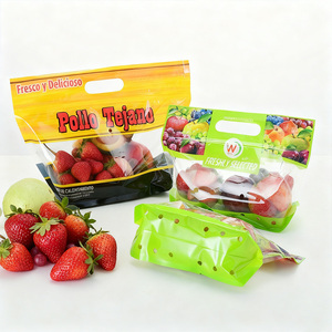 Bolsas Ziplock Personalizadas de 1LB y 2LB, Bolsas de Plástico para Frutas, Bolsas Ziplock Transparentes para Uvas, Embalaje - Product Image 6