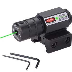 Dispositivo Portátil de Alineación de Rayo Verde con Abrazadera de Riel de Aluminio Moleteado, Kit de Calibración para Exteriores en Caja - Product Image 4