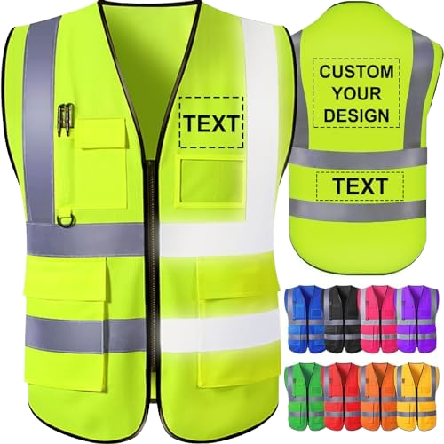 Men s Hi Vis Rain Jacket