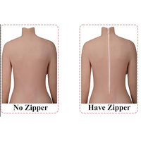 Combinaison en silicone avec seins et vagin réalistes, fesses rehaussées, formes de seins artificiels pour cosplay féminin