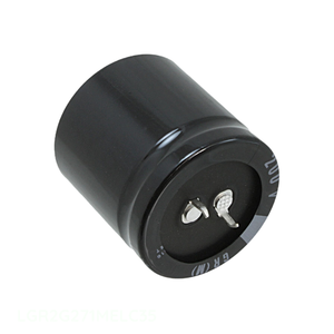 Condensateur à montage en surface (SMD) LGR2G271MELC35, 270 µF, 20 %, 400 V, à connexion rapide, de type Through Hole, par un distributeur agréé - Product Image 1