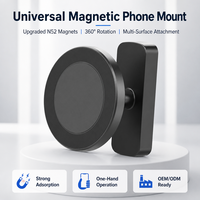 Support de téléphone avec fixation magnétique double face et support réglable à 360 degrés pour équipements de gym, voiturettes de golf et navires de croisière