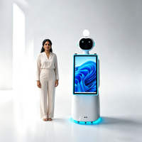 Dernier modèle de robot photo IA Popeye, écran HD 32 pouces, 360 °   Station de selfie mobile rotative, photomaton interactif directement de l'usine