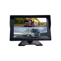 Monitor de coche Hesida de 8 pulgadas, cámara de visión trasera de coche de fábrica y monitor con parasol, soporte ajustable de alto brillo para camión