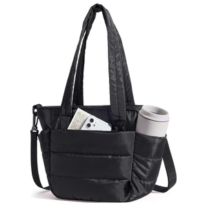 Sac à déjeuner matelassé léger et écologique pour femme avec compartiment repas et sac fourre-tout, idéal pour le bureau et la vente en gros - Product Image 1