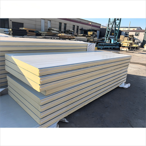 Pannello isolato del <span class=keywords><strong>poliuretano</strong></span> e <span class=keywords><strong>pareti</strong></span> dei pannelli Sandwich per la costruzione della casa con i materiali da costruzione della casa del pannello a Sandwich - Product Image 5