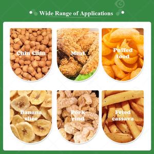 Freidora Automática Industrial de Gran Capacidad para Chips de Plátano, Puri, Anacardos, Yuca, Cacahuates y Garri - Product Image 5