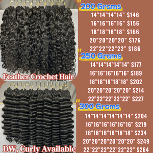 Extensiones de Cabello Humano Rizado para Crochet, Trenzas de Cabello Humano con Nudos Milagrosos, 50g - Product Image 6